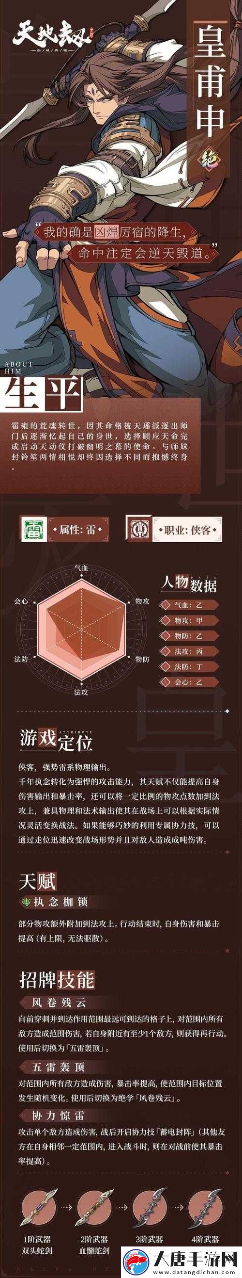 天地劫幽城再臨皇甫申五內(nèi)加點(diǎn)怎么選？最強(qiáng)加點(diǎn)攻略揭秘！